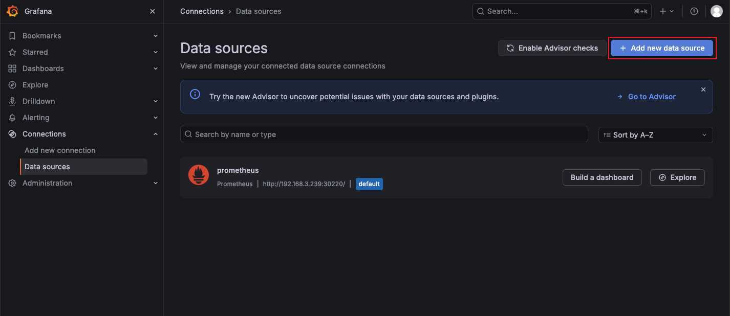 Grafana 添加 Prometheus 数据源